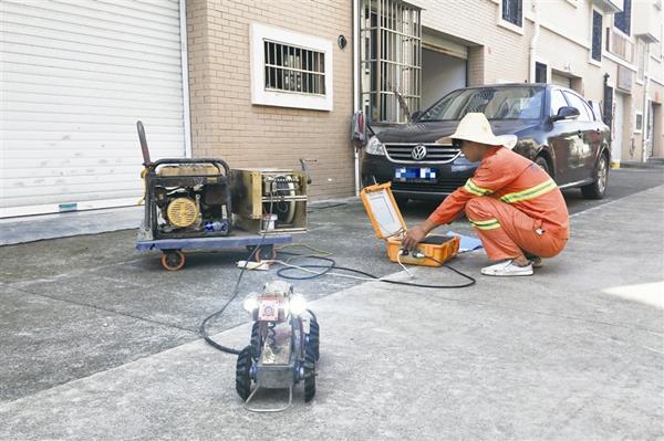 武義縣：CCTV管道檢測機器人助力“污水零直排區”建設
